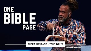 Todd White - Start with One Bible Page