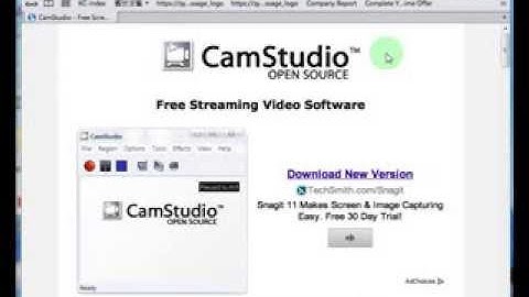 Part 2: How To Use Codec in Cam Studio? - The Actual Recording From Cam Studio