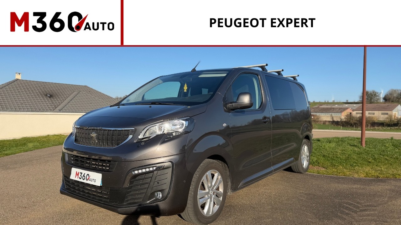 (Présentation) Peugeot Expert Cabine Approfondie BlueHDi 180 ch / EAT8 / 6 places