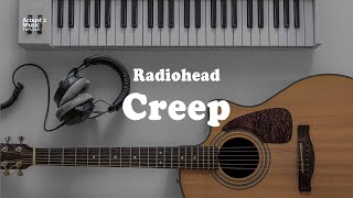 Radiohead - Creep (Acoustic Guitar Karaoke and Lyric)