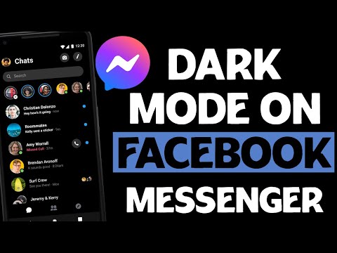 How to Enable Dark Mode on Facebook Messenger 2021