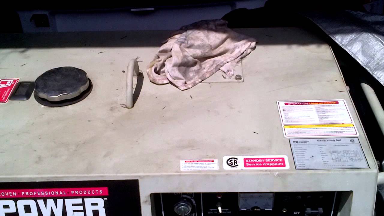 P3 Power Diesel Silent Generator YouTube
