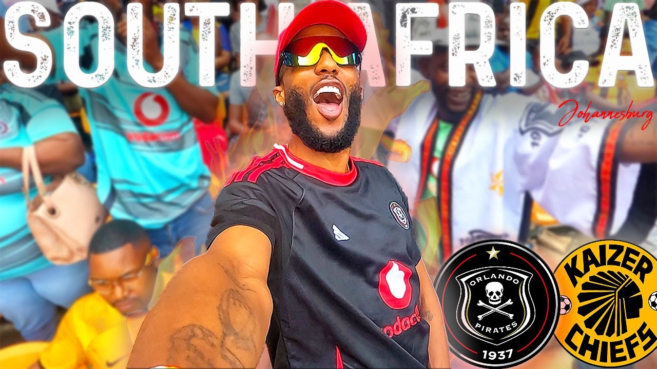 Американцы впервые участвуют в Соуэто-дерби в Южной Африке 🇿🇦 *Это было просто безумие!*