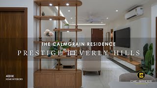 Luxury 4Bhk Interior Design In Prestige Beverly Hills Hyderabad Modern Home Tour And Smart Storage