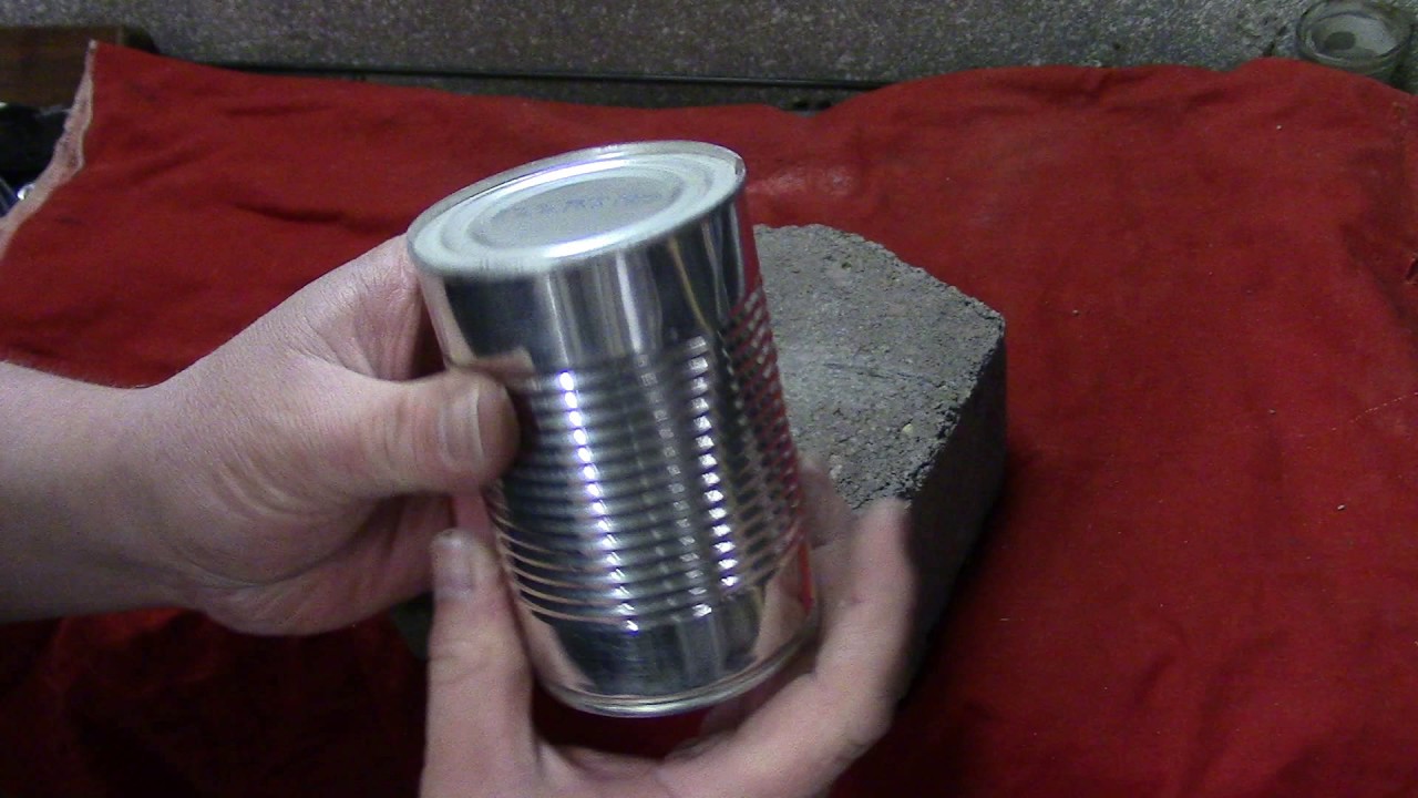 Four basic ways to open a can without a can opener or specialized tools –  The Prepared