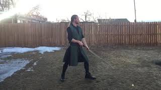 HEMA Longsword Practice Zwerchau