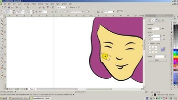 Blur effect on vector object without converting to bitmap in CorelDRAW | [ CorelDRAW Tutorial ]