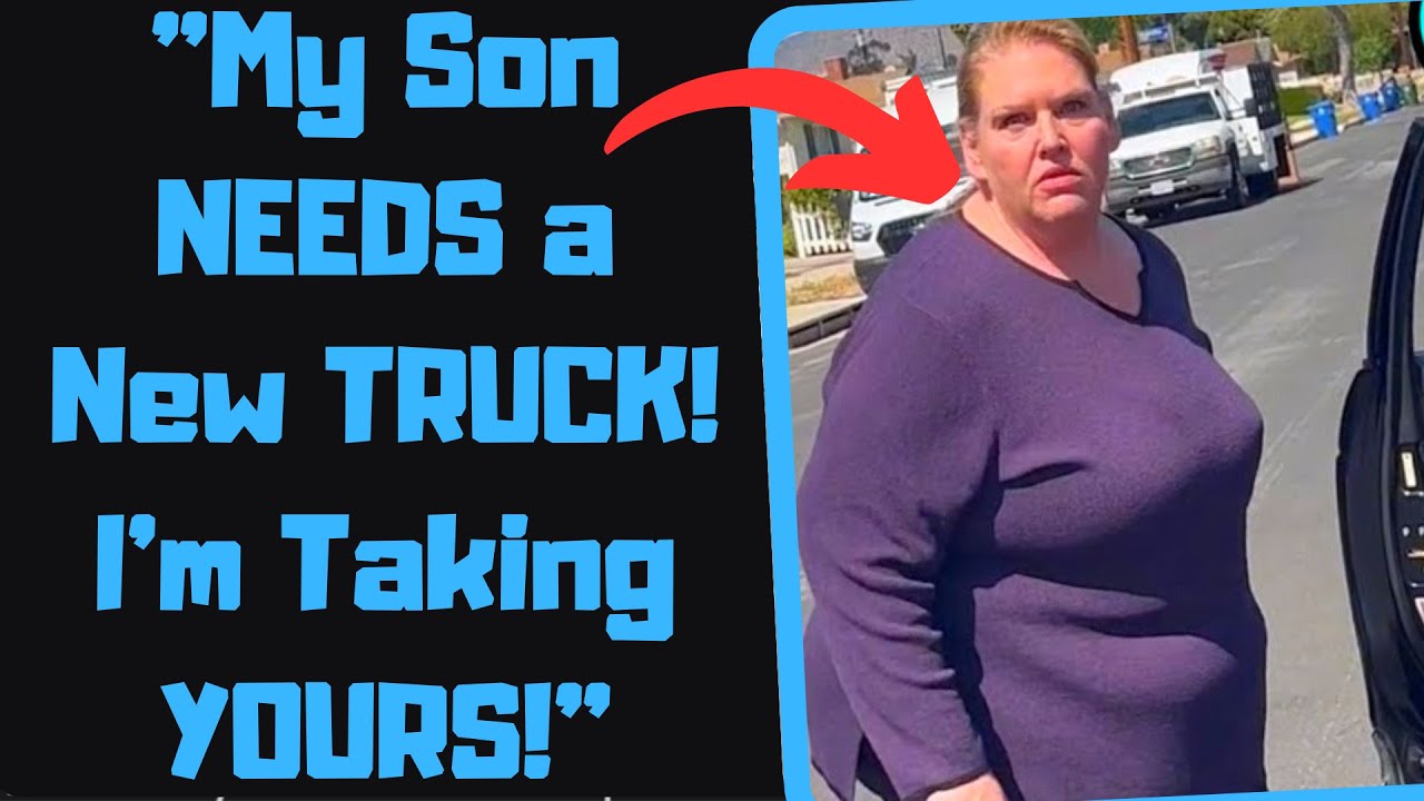 r/EntitledPeople - Karen Family Tries to Steal My ANTIQUE TRUCK! Sues Me When Caught!
