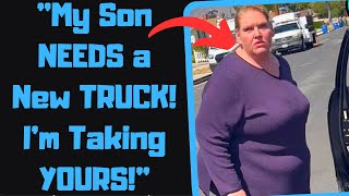 r\/EntitledPeople - Karen Family Tries to Steal My ANTIQUE TRUCK! Sues Me When Caught!