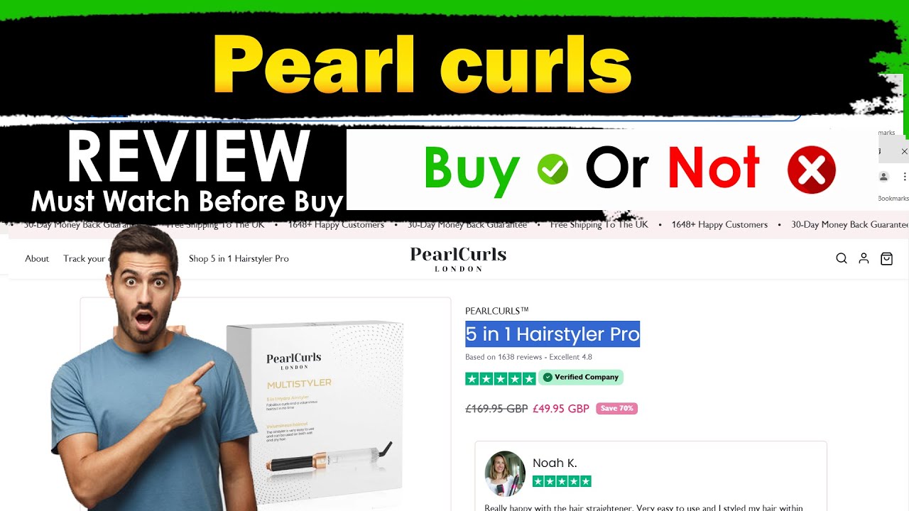 Pearl curls 5 in 1 Hairstyler Pro Review | Is Pearl curls Hairstyler Legit or Waste of money