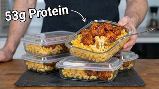 Easy High Protein Mac N Cheese Meal Prep