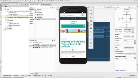 Implicit and Explicit Intent in Android - Eyehunt