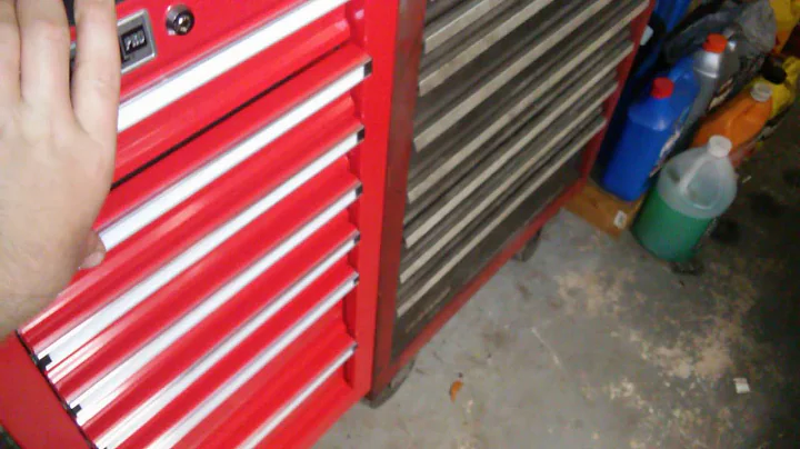 Harbor Freight tool box side cabinet review