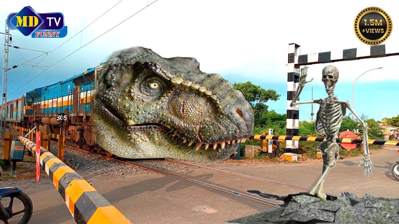 FUNNY DINOSAUR TRAIN VIDEO - funny animals dinosaur train - dinosaur train - train - MD funny tv