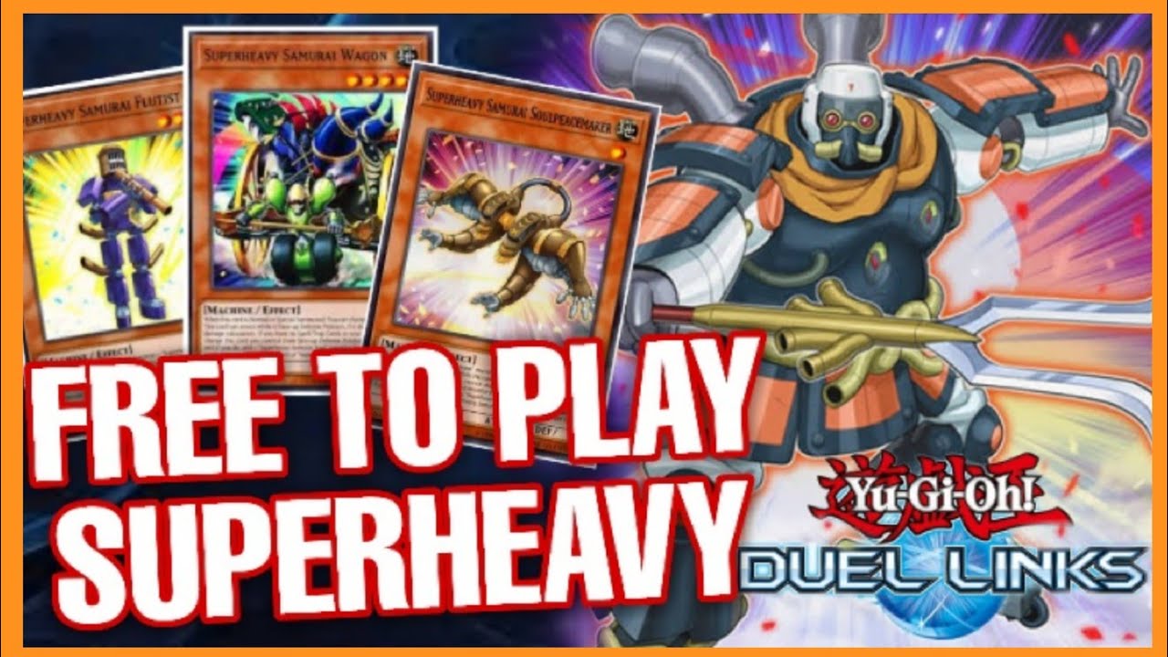 NO PENDULUM BOX OPENING! F2P SUPERHEAVY SAMURAI ft. BIG BENKEI - ARC V Deck! [Yu-Gi-Oh Duel Links]