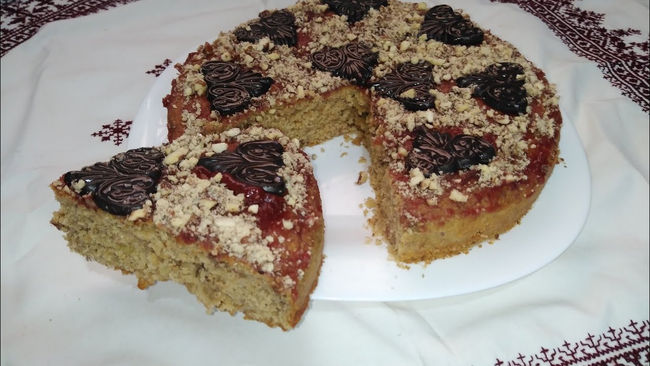 كيكة بالقمح الكامل والخميرة البلدية بدون سكر ولاخميرة حلويات مع كيفية تحضير الخميرة البلدية