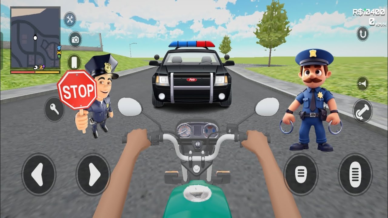 Elite motors 3d android games elite bike vs police man 🚓 gaming 