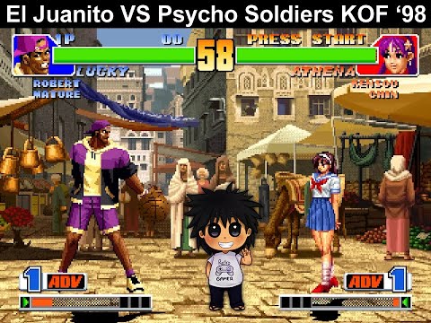 Lucky, Robert y Mature VS Athena, Kensou y Chin | KOF '98