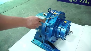 Hộp Số Giảm Tốc Cycloid Cyclo 2 Cấp Cốt Vào Trục Dương, MinhMotor, 0968140191