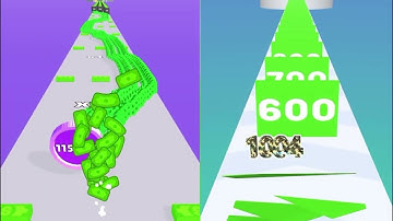 Money Shoot Run🪙 VS NumberRun - All Levels SpeedRun Gameplay Android iOS #gaming 