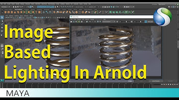 Image based Lighting in Arnold - Maya 2018