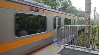 中央線 209系1000番台 T82編成 高尾行き 西国分寺駅到着