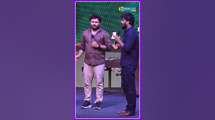 Manikandan at Baba Blacksheep Audio Launch..! | Vj Siddhu | Ramnishanth | RealOne Cinema