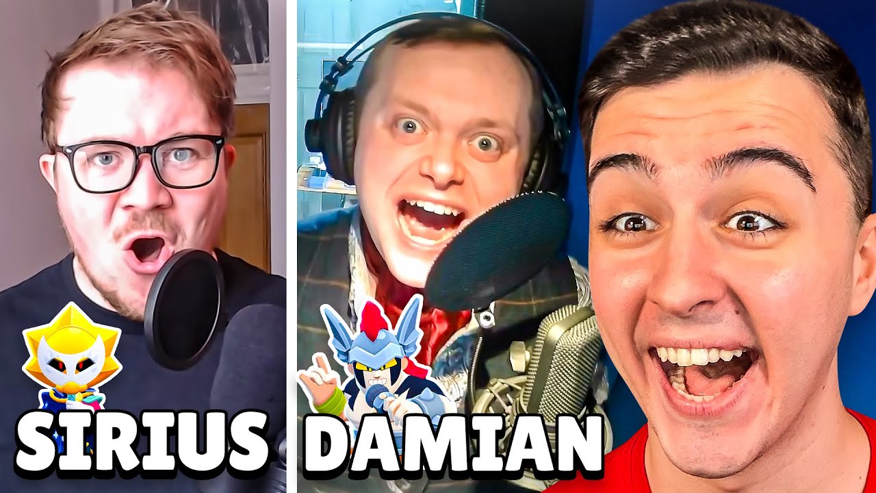 LAS VOCES de LOS BRAWLERS en LA VIDA REAL 😱🔥 (increíbles)