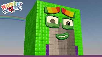 Looking for Numberblocks Cube 16x16x16 is GIANT Numberblocks 4096 Number Pattern