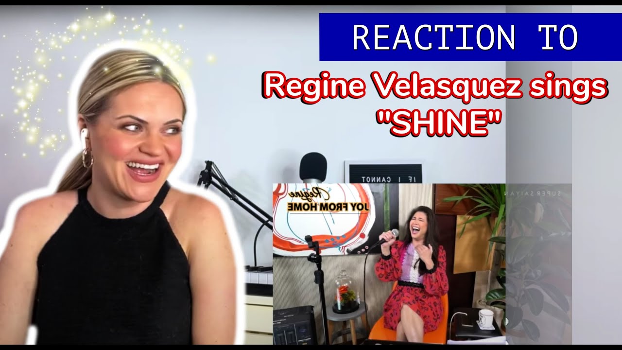 Voice Teacher Reacts to SHINE (Full Blast 2020 Version) - Regine Velasquez