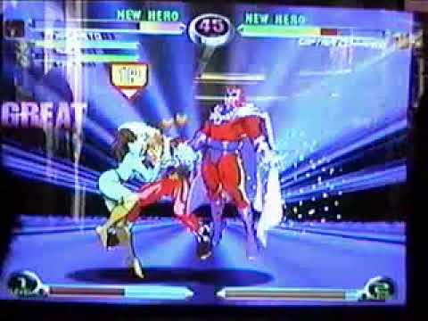 MvC2: EdMa (W MagRogueCable) vs Vinsaniti (SSCapCom) 1/2
