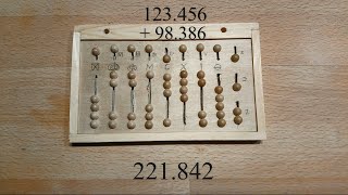 Information Roman Abacus - Number representation and Addition Guide