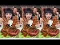 Kumpulan vidio mukbang kepala kambing | ASMR kepala kambing pedas panas | Kepala domba berbumbu No10