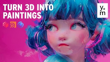 Make 3D Animation Look Like Paintings With YMA Painterly!