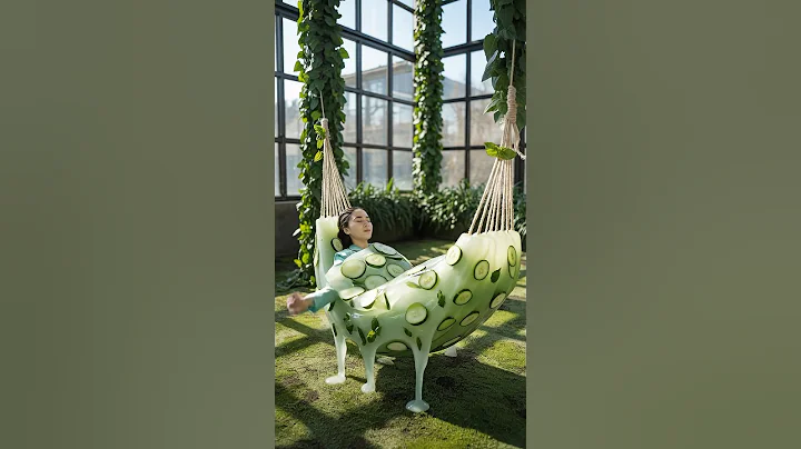 Would You Actually Sleep in This Fruit Bed #ASMR #shorts #sleep