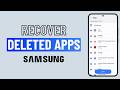How to Reinstall Deleted Apps With Data on Samsung Phone