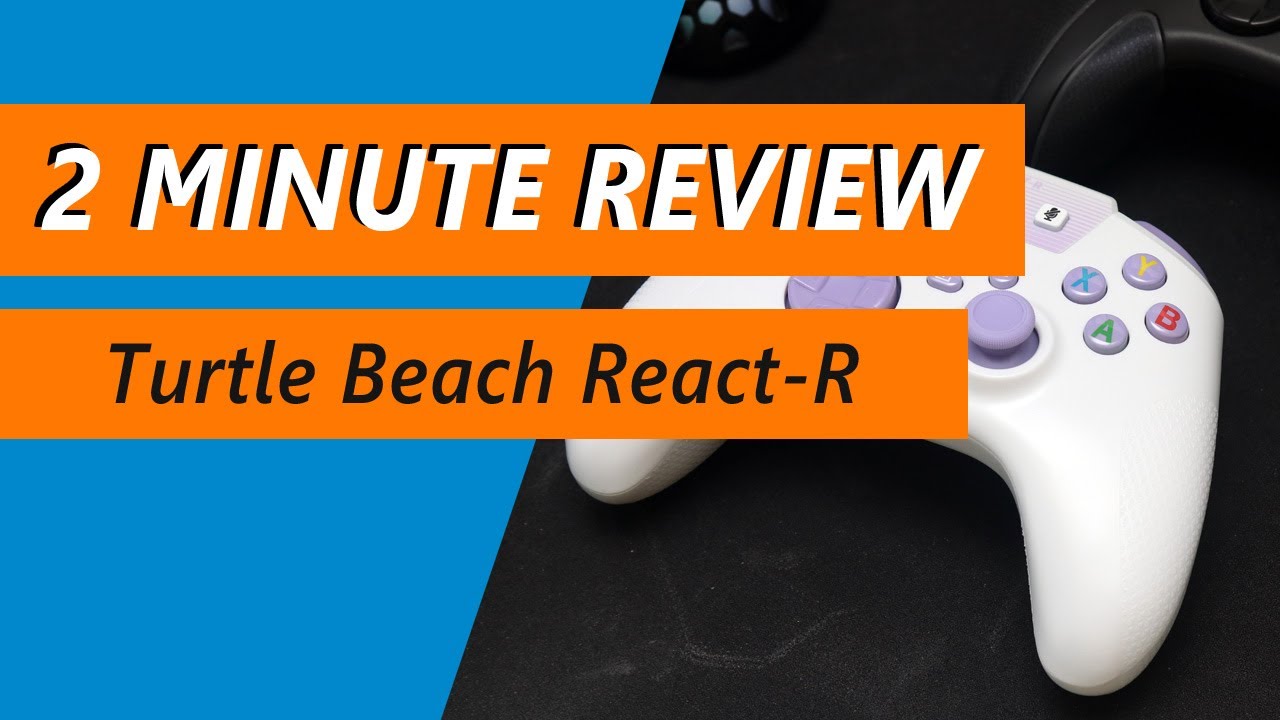 Test] Manette Turtle Beach REACT-R : un petit prix sans concession ?