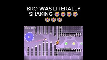 MY GUY WAS SHAKING  #gd #geometrydash | Geometry Dash 2.2 Meme (botted + clickbot)