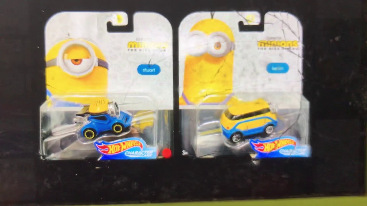 Hot Wheels Minions The Rise Of Gru Character Cars Revealed Youtube