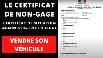 Comment avoir une attestation de Non-poursuite ?