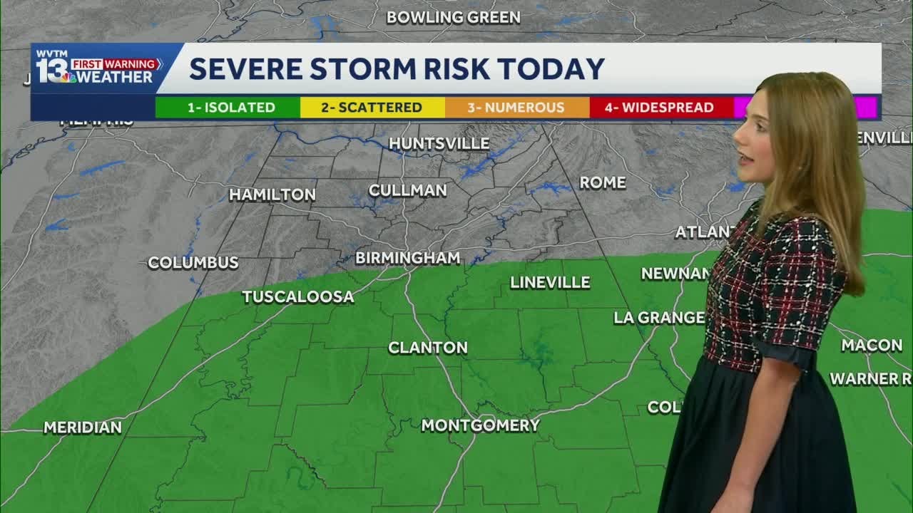Flood Watch: Heavy rain and storms in Alabama's 7-day forecast. - YouTube