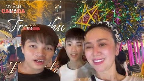 PHỐ HÀNG MÃ HÀNG NGÀN NGƯỜI MUA SẮM TRUNG THU.