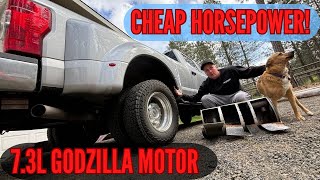 Cheap horsepower for your 7.3L Godzilla Ford!!   And Mountain Biking! by The Dirthead Shed 40,934 views 1 month ago 35 minutes