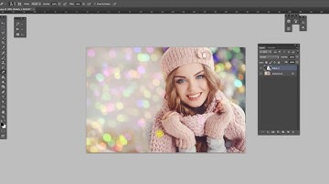 How to apply bokeh overlays in Photoshop