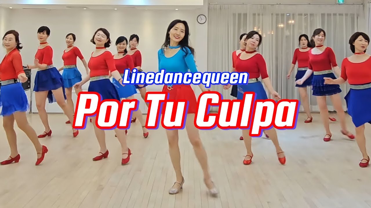 Por Tu Culpa Line Dance l Improver l 포 뚜 쿨파 라인댄스 l Linedancequeen l Junghye Yoon