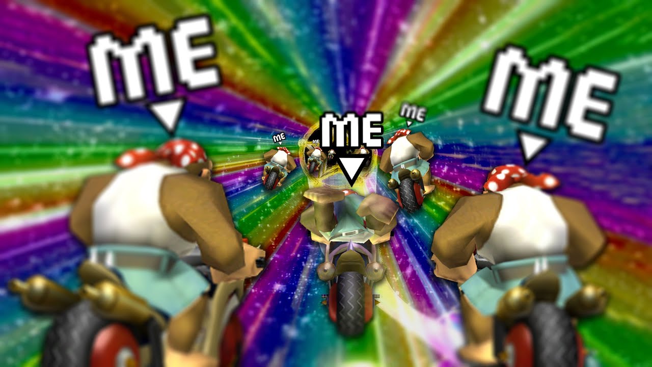 I Beat 10 Mario Kart Races ALL AT ONCE