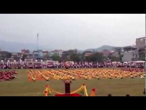 Video đồng diễn trường THCS Cửu Long - youtube