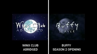 Wca Buffy Opening - Side-By-Side Comparison