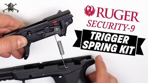 Ruger Security-9 Trigger Spring Kit – Step-by-Step Install & Disassembly Guide