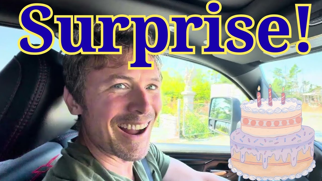 Johns birthday surprise